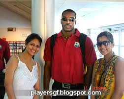 How many like for this sweet couple. West Indies Cricketer Chris Gayle And His Wife