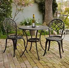 Outdoor Patio Porch European Bistro Table Chairs Furniture Set Ice Bucket Garden Outdoor Bistro Set Outdoor Patio Furniture Sets Bistro Furniture
