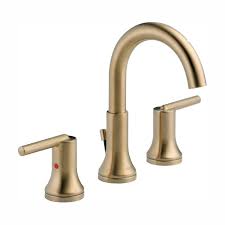 Maybe you would like to learn more about one of these? Delta Trinsic 8 In Widespread 2 Handle Bathroom Faucet With Metal Drain Assembly In Champagne Bronze 3559 Czmpu Dst The Home Depot