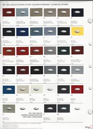 Kia Paint Chart Color Reference