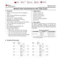 SN74AHCT16244 16-Bit Buffers/Drivers With 3-State Outputs ...