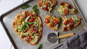 Ricotta Pesto Summer Vegetable Naan Pizza Stonefire Authentic Flatbreads Naan Pizza Naan Naan Pizza Recipes