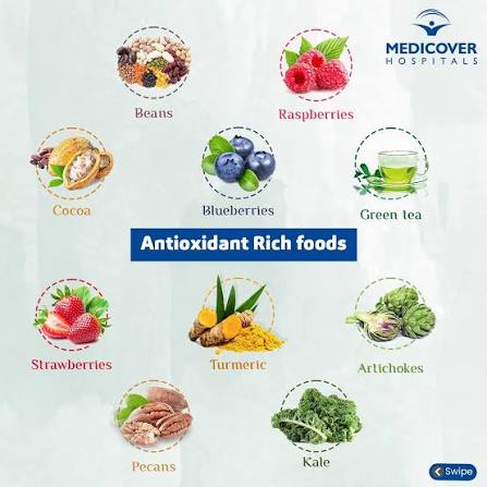 Antioxidants are essential for fighting inflammation and oxidative stress in the body. Nuts, seeds, berries, and leafy greens contain powerful compounds that can improve heart health and promote well-being. Ensure you include