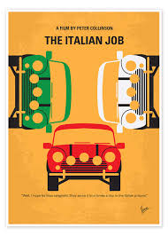 The Italian Job print by Chungkong | Posterlounge