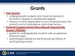 What Is The Difference Between A Pell Grant And A Fseog Grant? - Quora