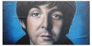 Paul McCartney Beach Sheet