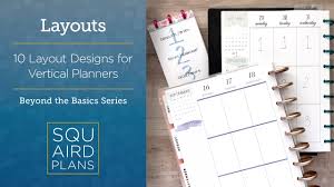 Maybe you would like to learn more about one of these? 10 Layout Designs For Vertical Planners Beyond The Basics Happy Planner Vertical Youtube