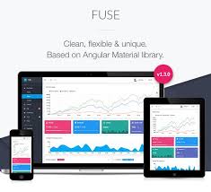 Fuse Angularjs Material Design Admin Template Material Design Google Material Design Web Design Trends