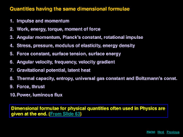 Angular impulse is equal to total change in angular momentum of the system in given time. Units And Measurement Physical Quantity Fundamental Derived Quantities Unit Fundamental Derived Units Characteristics Of Standard Unit Fps Cgs Ppt Download