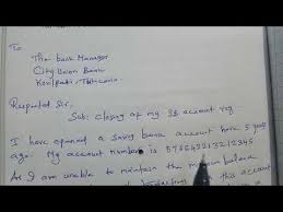 You need to find out who is in charge of closing accounts at the local branch, and write to them directly. How To Close A Bank Account