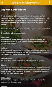 The company helps organizations including through 'the one for the community' to pursue noble causes such as education and charity. Amazon Com Z Best Dining And Ent Appstore For Android