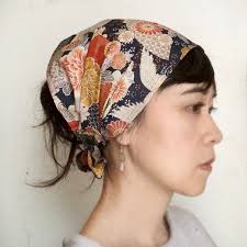 How To Wear A Silk Scarf In Your Hair Silk Scarf On Head Online
