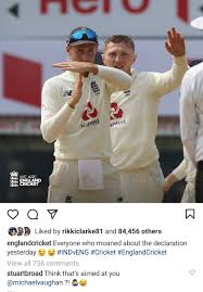 Model & tailoring partner @charlestyrwhitt. Stuart Broad Takes A Cheeky Dig At Michael Vaughan For Questioning England S Strategy In The Opening Test Against India