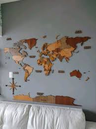 Pode ser usado como peça decorativa em vários espaços e ambientes. Mapa De Madeira 3d 1 70x1 10 M 5 Tons Diferentes No Elo7 Allis Corte E Gravacao A Laser 169479f