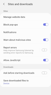Galaxy S6 Samsung Internet Browser Opening Random Spam Sites Samsung Community