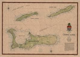 image result for cayman islands map vintage island map