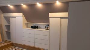 Armoire Sous Pente Ikea Inspirant Amenagement Placard Sous Pente Elegant With Amenagement Trendy Schlafzimmer Schlafzimmer Im Dachgeschoss Badezimmer En Suite