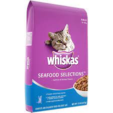 Whiskas Seafood Selections Salmon Shrimp Flavors Adult Dry Cat Food Reviews 2021