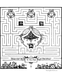 An answer key for the crossword puzzle is provided. Printable Mazes For Kid 033