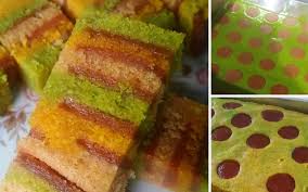Yuk, simak resepnya di sini! Resipi Kek Lapis Masam Manis Kukus Warisan Arwah Ibu Mertua Sedap Mudah