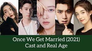 Once We Get Married (2021) Cast and Real Age, Wang Yu Wen, Wang Zi Qi, Yi  Bai Chen, Zhong Li Li,.. - YouTube