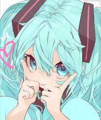 We recommend toning hair that has yellow tones before use. Blue Hair Blue Eyes Anime And Hatsune Miku Image 6769275 On Favim Com