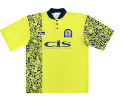 It shows all personal information about the players, including age, nationality, contract duration and current. Blackburn Rovers 1996 97 Auswarts Trikot