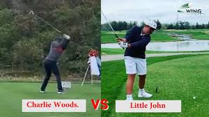 Charlie Woods Golf Swing Vs Little John Daly Golf Swing Swing Vietnam Golf Swing Woods Golf John Daly