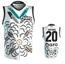 Adelaide crows indigenous 2020 guernsey jumper size medium bnwt afl mens jersey. 2020 Afl Port Adelaide Power Guernsey Indigenous Jersey Rugby Jerseys Aliexpress