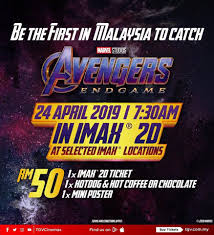 Tayangan ikatan cinta hari ini. Dua Pawagam Ini Berebut Gelaran Tayangan Paling Awal Avengers Endgame Murai My