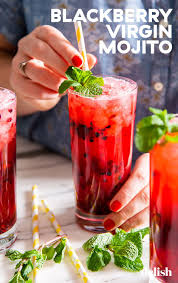 Blackberry Virgin Mojito Has Summer Written All Over It Recipe In 2020 Virgin Mojito Mojito Summer Drinks Alcohol