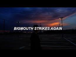 Bigmouth Strikes Again The Smiths Lyrics Youtube bigmouth strikes again the smiths lyrics