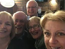 Dawn Denham (Iles), Colin Sandy, Catherine Angelinetta (Phillips), David  Clifford and Maureen Clifford.