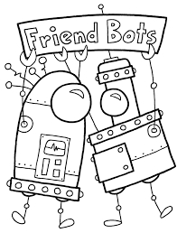 Two Robots That Play With Happy Coloring Pages Dinosaur Coloring Pages Disney Princess Coloring Pages Unicorn Coloring Pages