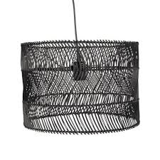 Suspension Tambour En Rotin Tresse Noir Sur Maisons Du Monde Piochez Parmi Nos Meubles Et Objets Deco Et Faites Le Pl Tambour Luminaire Maison Du Monde Rotin