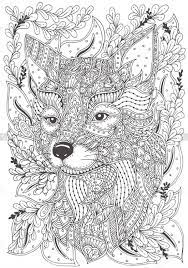 There are two icons above the free fox coloring page. Coloring Painting Canvas 8x11 Inches Or Etsy In 2021 Animal Coloring Pages Pattern Coloring Pages Fox Coloring Page