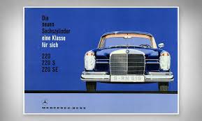 20 Vintage Mercedes Benz Ads From The Golden Age Of Motoring Mercedes Benz 220 Mercedes Benz