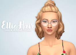 Sims 4 Hairs Ivo Sims Ellie Hair Sims Hair Womens Hairstyles Sims