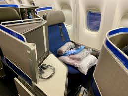 United private screening may be accessed through the inflight entertainment monitors at each seat or via streaming to your own personal device. United Polaris Business Class Flight To India Review 777 200 Photos Business Insider