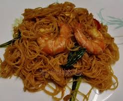 Bihun goreng putih singapore, resepi sarapan pagi sedap. Teratak Mutiara Kasih Bihun Goreng Sedap Ada Petuanya