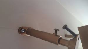Properly installing curtain rod brackets is an important step in assuring your curtains will hang correctly and provide the interior design look you are seeking. Fix Drywall That Lost Strength Due To Hanging Curtain Rod Home Improvement Stack Exchange