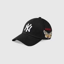 Gucci Baseball Cap With Ny Yankeestm Patch Hats For Men Baseball Hats Men S Baseball Cap