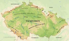 Tschechien gilt nun als hochrisikogebiet. Karte Von Tschechien Freeworldmaps Net