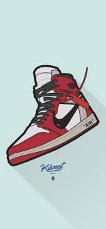 We have an extensive collection of amazing background images carefully chosen by our community. Air Jordan 1 Off White Sneaker Art Digital Print Poster Etsy Sneakers Wallpaper Nike Wallpaper Streetwear Wallpaper