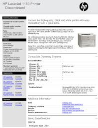 See printer media specifications in the electronic user's. Hp Laserjet 1160 Printer Discontinued Manualzz