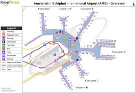 amsterdam schiphol airport eham ams airport guide