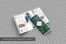 Showcase your trifold brochure layout on these free gorgeous styled stock mockups. Free Trifold Brochure Mockup On Behance