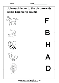 5 Alphabet Worksheets Kindergarten Learning Letter Sound Works In 2020 Beginning Sounds Worksheets Alphabet Worksheets Kindergarten English Worksheets For Kindergarten