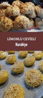 limonlu cevizli kurabiye leziz yemeklerim yemek tarifi yemek leziz yemek kurabi ye
