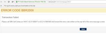 All i can say is what a event!. Solusi Mengatasi Gangguan Error Internet Banking Bri Pelangi Blog